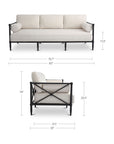 Willow - Outdoor Sofa - Cream