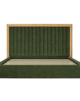 Nina - King Bed - Forest Green