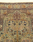Antique Tree of Life Kerman Rug 34559