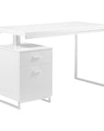 Martos - Desk - White - Wood