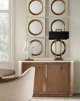 Eleana - Server - Medium Wood / Beige