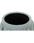 Heidi - Storage Ottoman - Light Blue