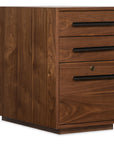Elon - Desk Pedestal - Dark Brown