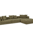 Davie - Lounge Modular Sectional - Olive