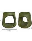Rothko - Outdoor Stool - Dark Green