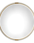 Mackai - Round Mirror - Gold