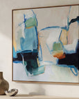 Vitality - Framed Painting - Multicolor