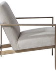 Wills - Contemporary Accent Chair - Beige