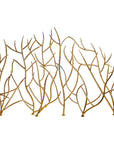 Gold Branches - Decorative Fireplace Screen - Gold