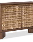 Eleana - Two Door Chest - Medium Wood
