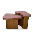 Abi - Nesting Coffee Table - Levante Marble