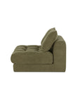 Davie - Slipper Chair - Olive Green
