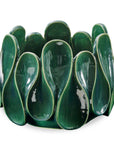 Petal Pinch - Indoor-Outdoor Bowl - Green