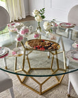 Miranda Kerr - Love Joy Bliss Round Dining Table - Gold