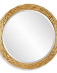 Celeste - Gold Round Mirror