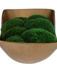 Venice - Moss Centerpiece - Gold