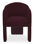 Clara - Dining Chair Performance Fabric - Plum