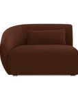 Amelia - Left Arm Facing Chair - Chestnut