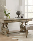 Castella - Tufted Dining Chair - Beige / Light Brown