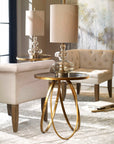 Montrez - Side Table - Gold