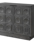Shelby - 2 Door Ebony Stained Cabinet