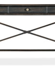 Retreat - Pole Rattan Console