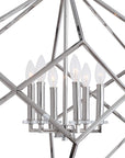 Euclid - 6 Light Cube Pendant - Nickel