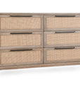 Jensen - 6 Drawer Dresser - Taupe