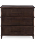 Westlake - 3 Drawers Chest - Kona Brown