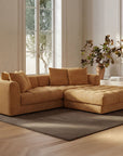 Davie - Ottoman - Golden Yellow