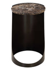 Welling - Modern Metal Side Table - Black