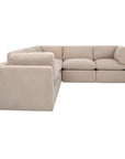 Cates - Classic L Modular Sectional - Pebble