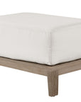 Coastal Living Outdoor - La Jolla Ottoman - White