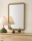 Atkinson - Modern Mirror - Brass