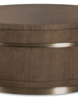 Commerce And Market - Roll With It Round Cocktail Table - Dark Brown