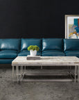 Melange - Marin Rectangle Cocktail Table - Gray