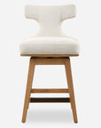 Klismos - Fabric Counter Stool - Off-White