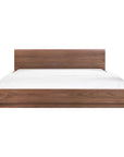 Round Off - Queen Bed - Natural Walnut