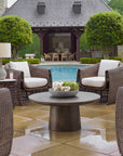 Madrone - Indoor-Outdoor Coffee Table - Bronze