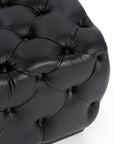 Briar - Square Ottoman - Midnight Raven