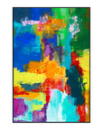 Seascape - 48" x 72" Painting By Buddy Whitlock - Black