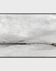 Hush - 60" x 40" Painting Art by Buddy Whitlock - Pearl Silver