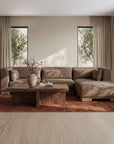 June - Slipper Chair - Dark Brown