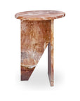 Grace - Accent Table Levante Marble - Orange