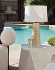 Delmani - Indoor-Outdoor Lamp - Beige