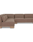 June - Corner Modular Sectional - Dark Brown