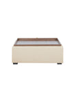 Montana - Storage Ottoman - White