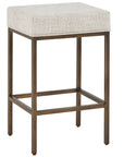 Montclair - Console Stools - Beige / Light Brown