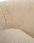 Abide - Sheepskin Accent Chair - Beige