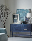 Melange - Mazarine Credenza - Blue